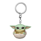 Produktbild Grogu in Wiege Funko Pop Schlüsselanhänger - Star Wars The Mandalorian