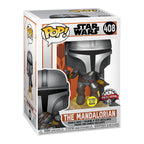 Produktbild Mando Glow in the Dark Funko Pop Wackelkopf-Figur - Star Wars The Mandalorian