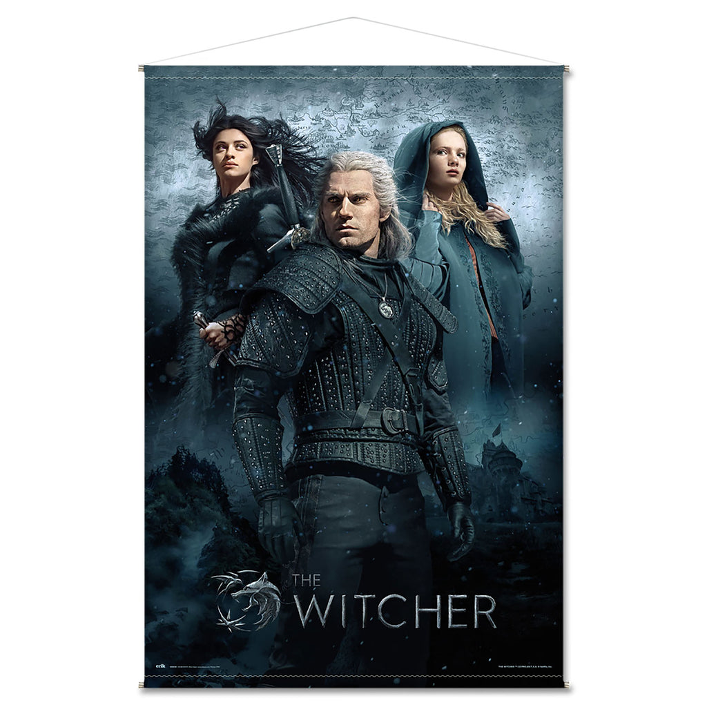 Produktbild Witcher - Geralt, Ciri und Yennefer Wall Scroll