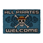 Produktbild One Piece - All Pirates Welcome Fußmatte