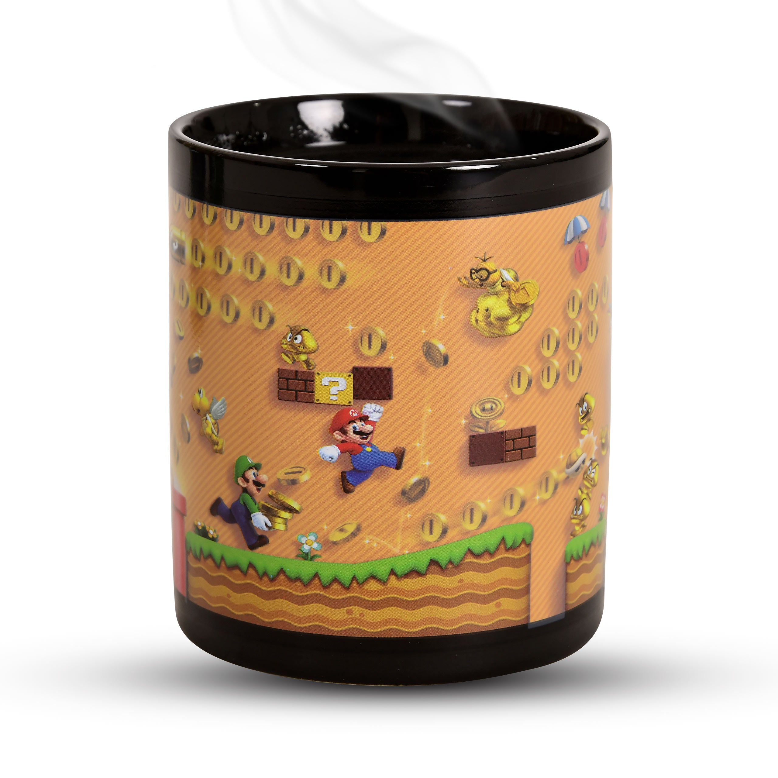 Produktbild Super Mario - Coins Thermoeffekt Tasse