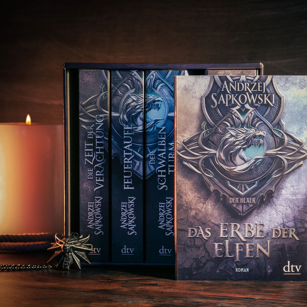 Product image The 5 volumes of the Witcher Saga in a slipcase