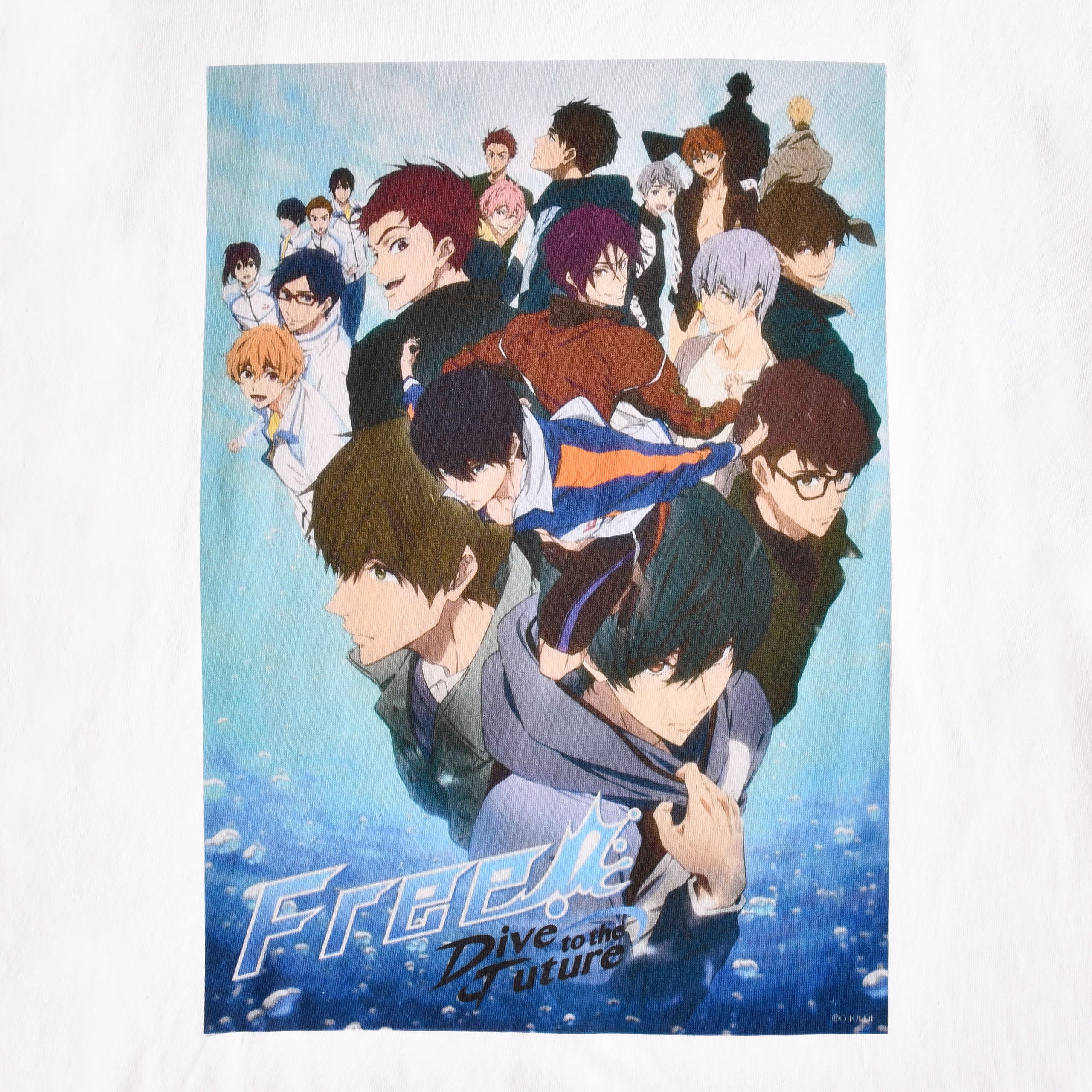 Produktbild Free! - Crew T-Shirt weiß