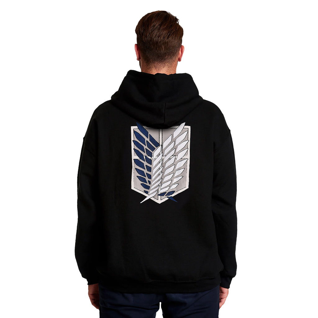Produktbild Attack on Titan - Survey Corps Hoodie schwarz