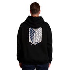 Produktbild Attack on Titan - Survey Corps Hoodie schwarz
