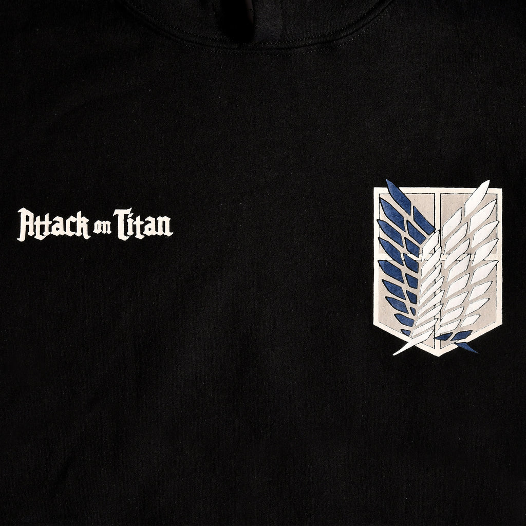 Produktbild Attack on Titan - Survey Corps Hoodie schwarz