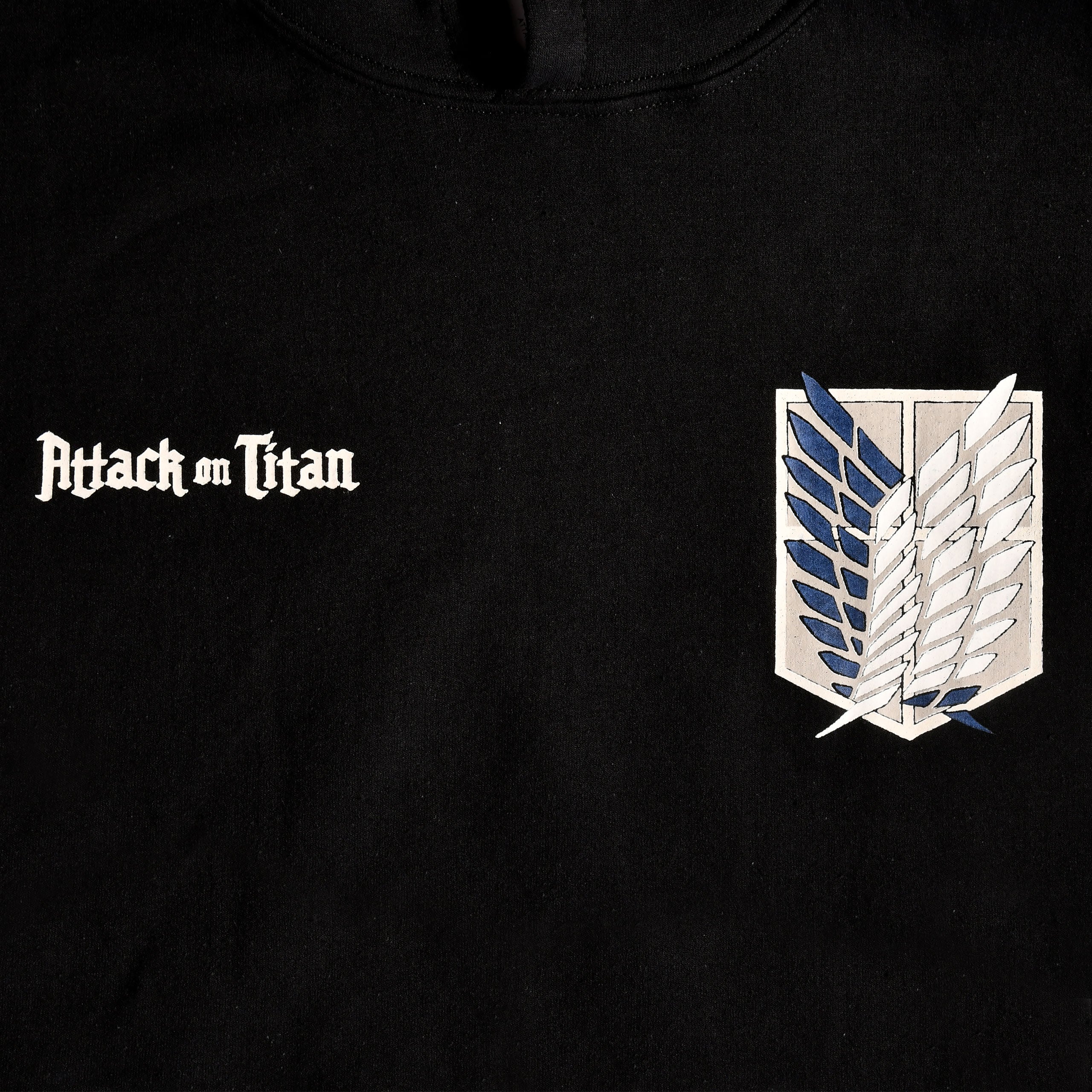 Produktbild Attack on Titan - Survey Corps Hoodie schwarz