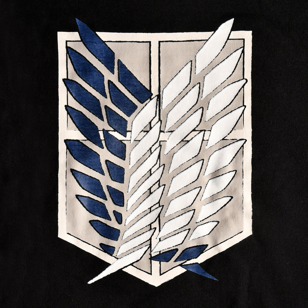 Produktbild Attack on Titan - Survey Corps Hoodie schwarz
