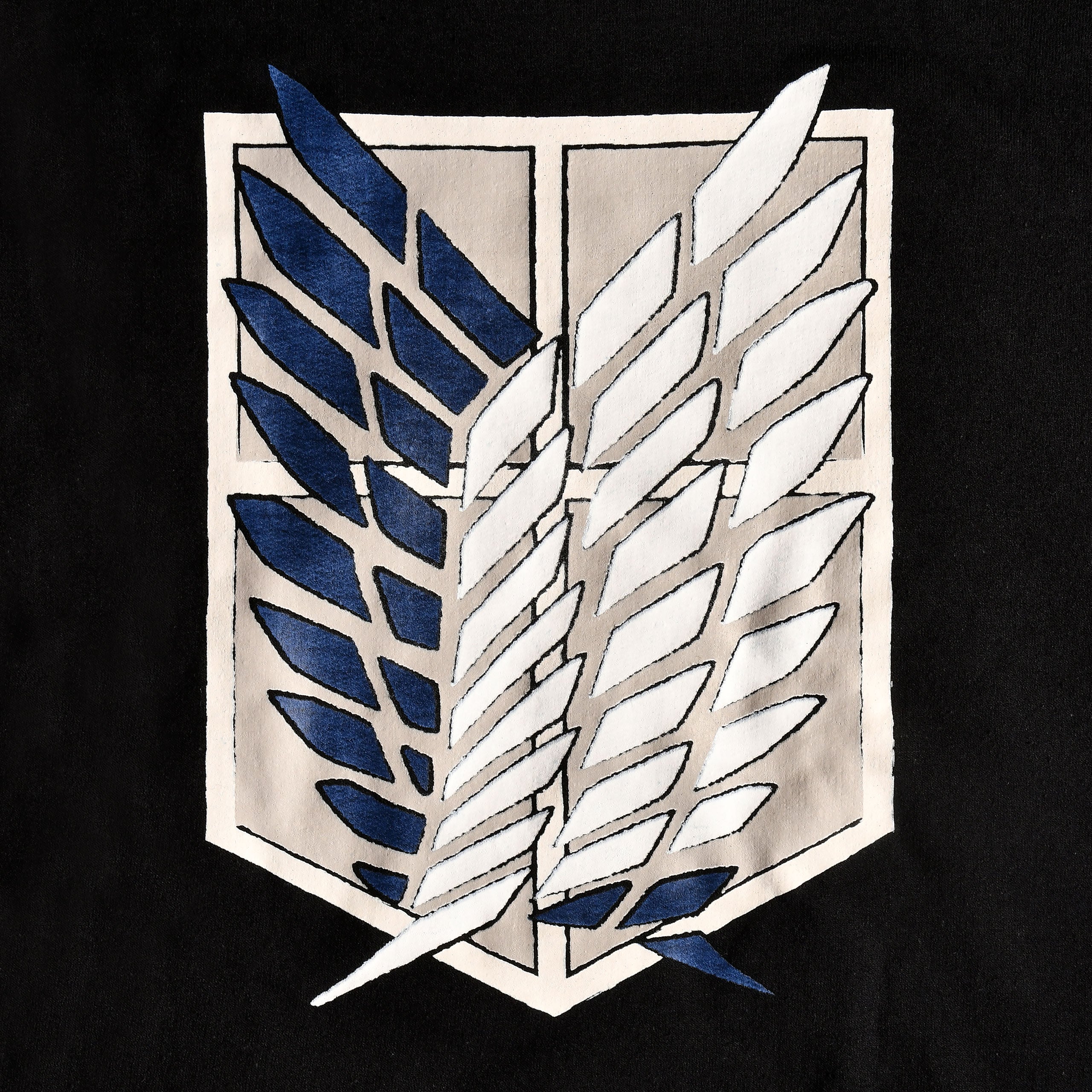 Produktbild Attack on Titan - Survey Corps Hoodie schwarz