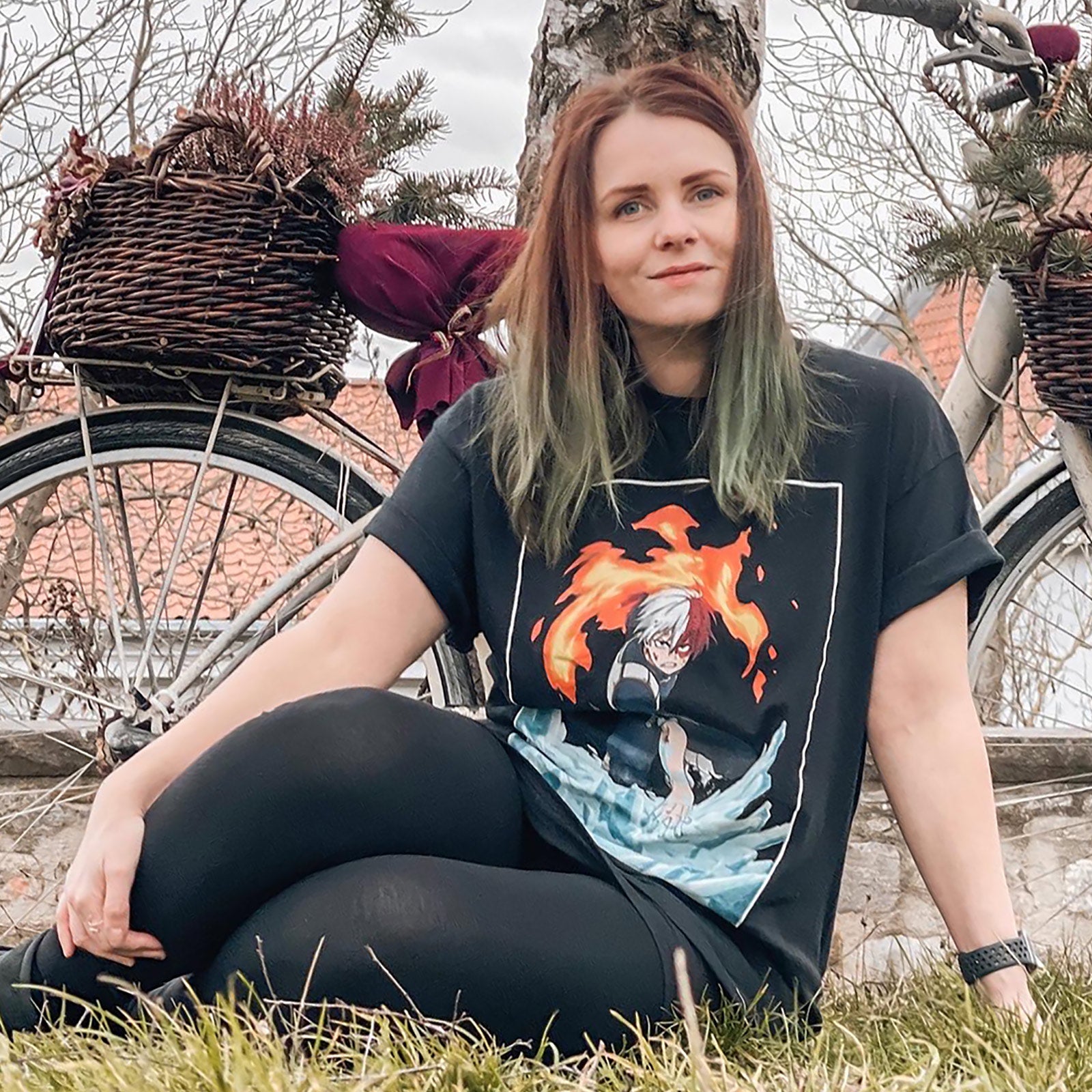 Produktbild My Hero Academia - Todoroki T-Shirt schwarz