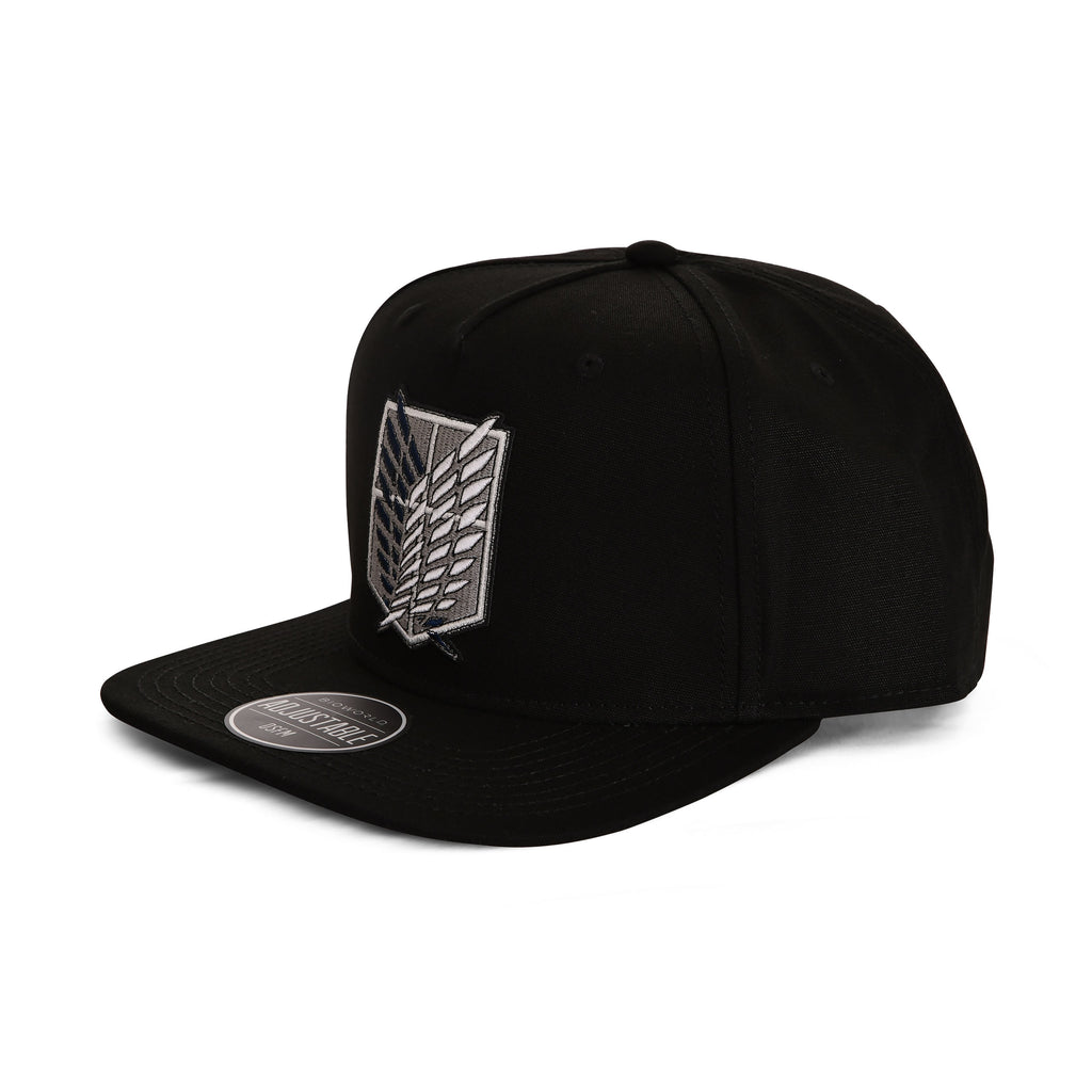 Attack on Titan - Survey Corps Snapback Cap schwarz