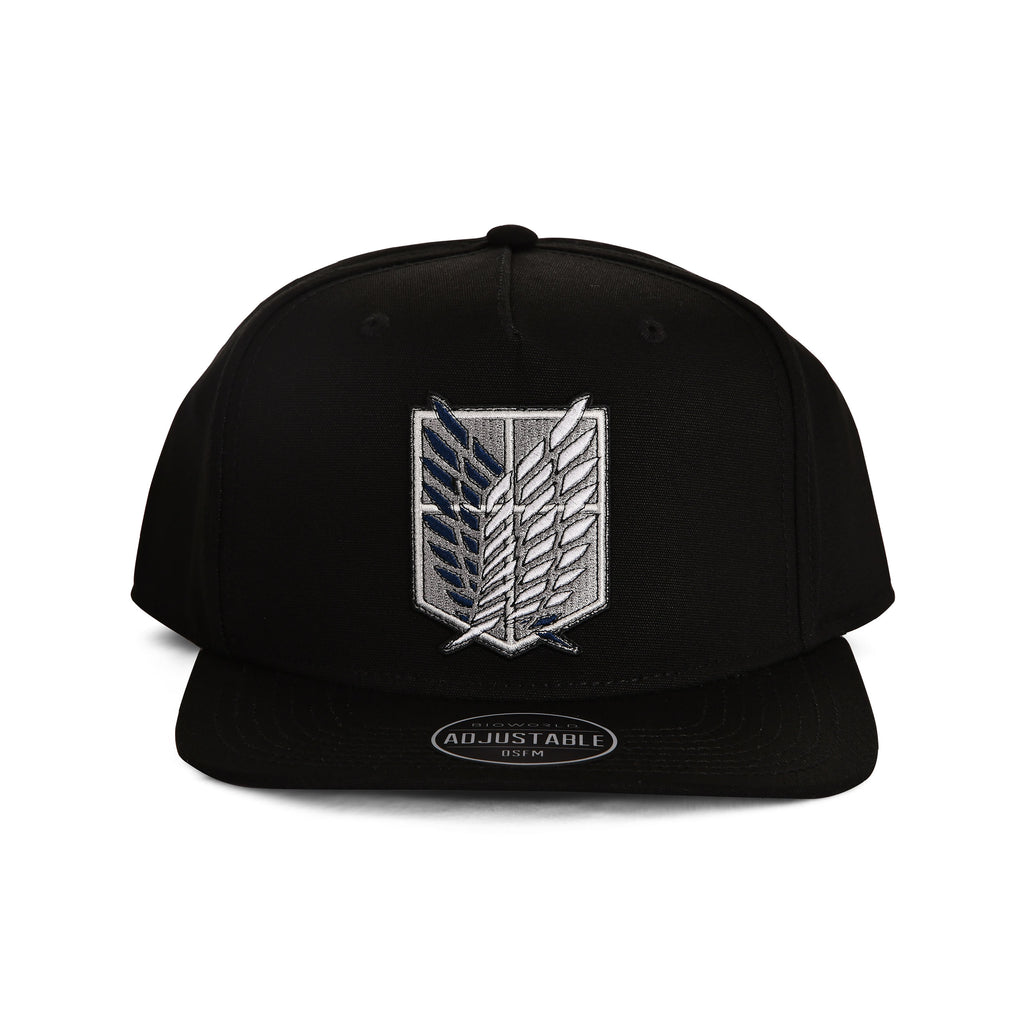 Produktbild Attack on Titan - Survey Corps Snapback Cap schwarz