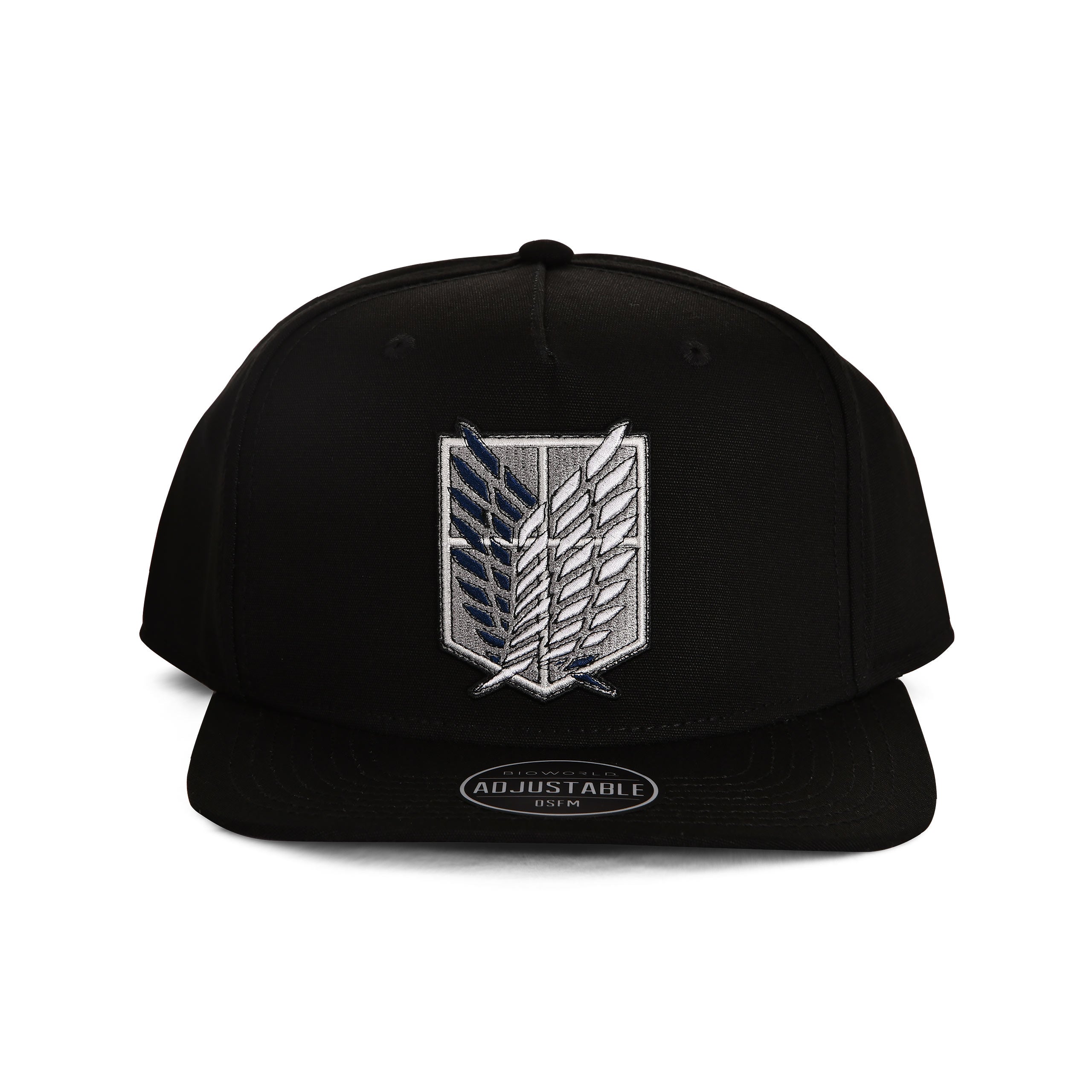 Produktbild Attack on Titan - Survey Corps Snapback Cap schwarz