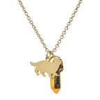 Produktbild Harry Potter - Hufflepuff Wappen Kette