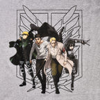 Product image Attack on Titan - Group T-Shirt grey