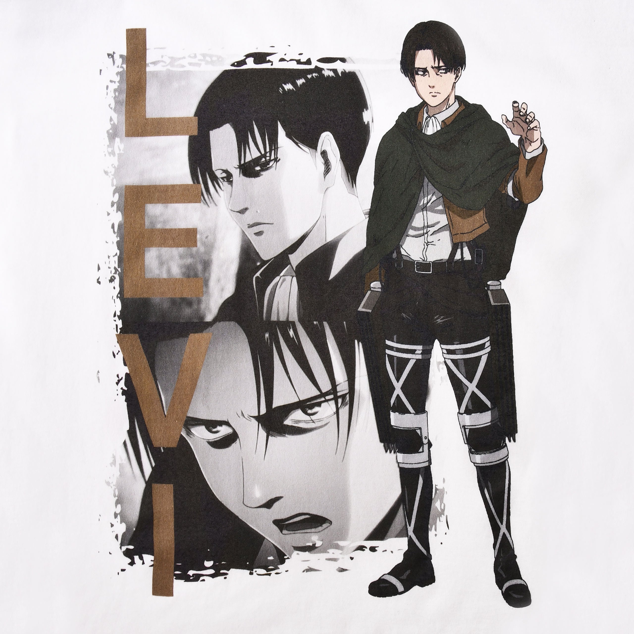 Produktbild Attack on Titan - Levi Ackerman T-Shirt weiß
