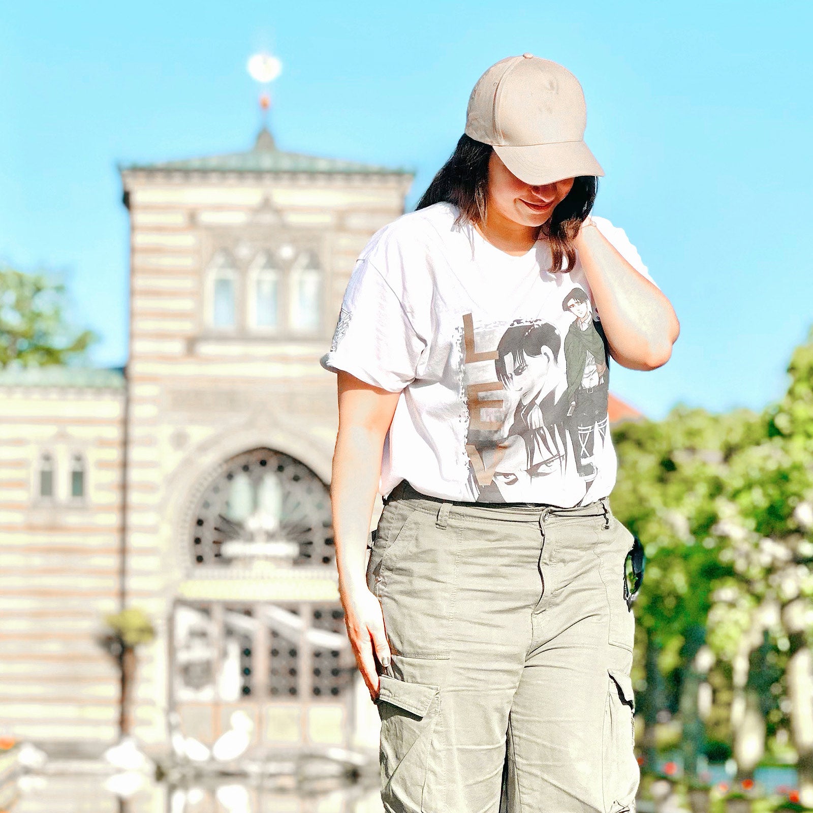 Produktbild Attack on Titan - Levi Ackerman T-Shirt weiß