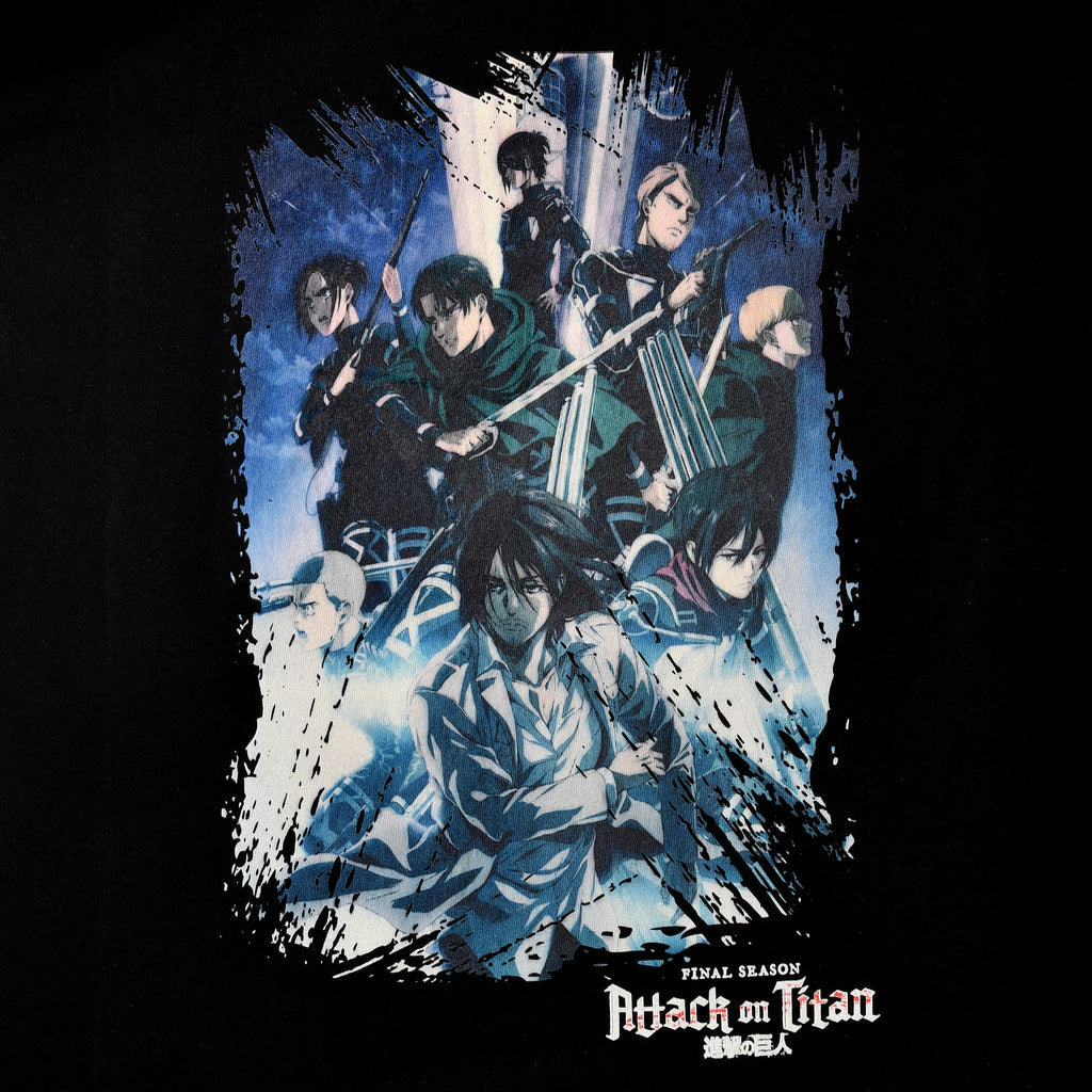 Produktbild Attack on Titan - Season 4 T-Shirt schwarz