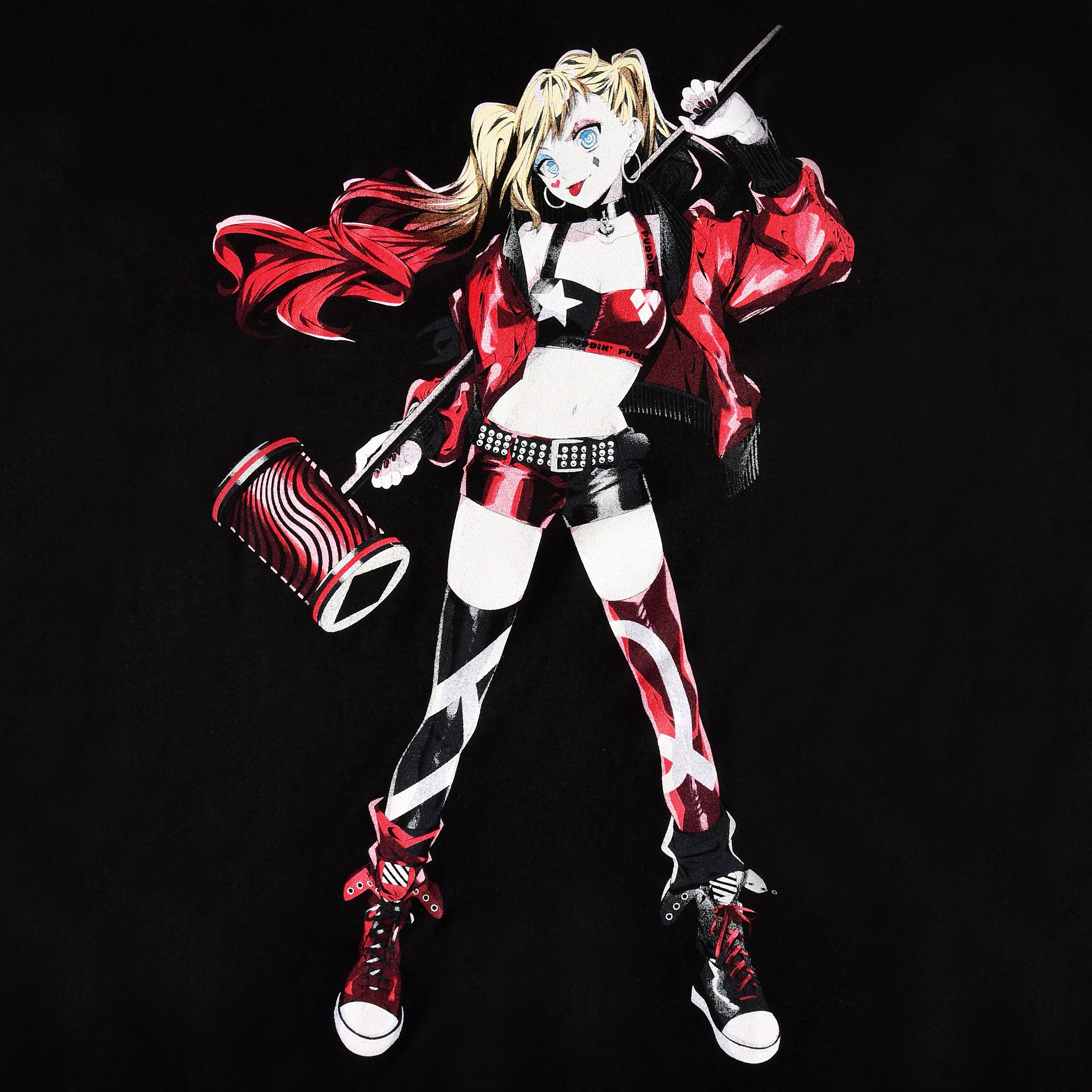 Produktbild Harley Quinn - Hammer T-Shirt schwarz