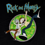Product image Rick and Morty - Portal Circle T-Shirt Black