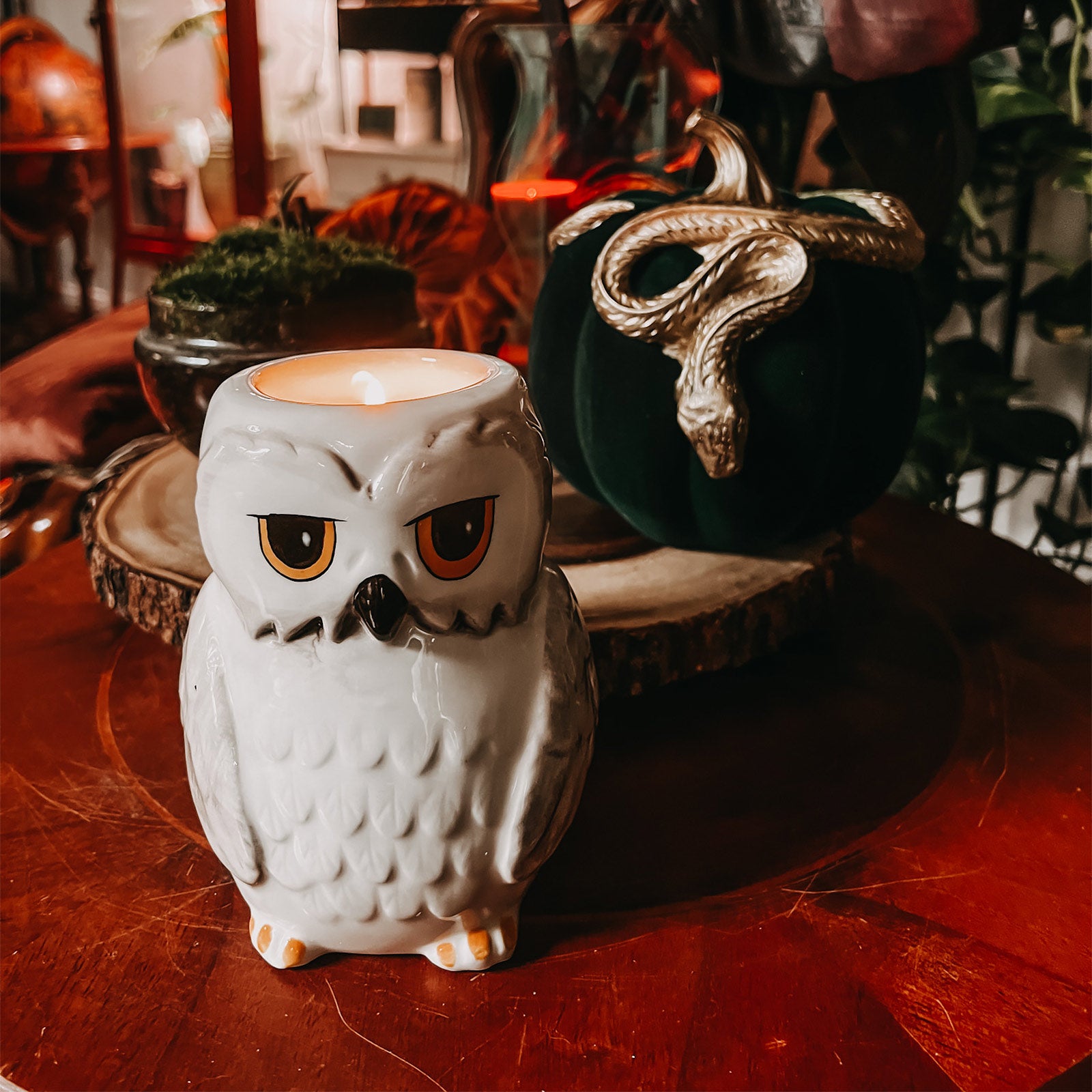 Produktbild Hedwig Teelichthalter - Harry Potter