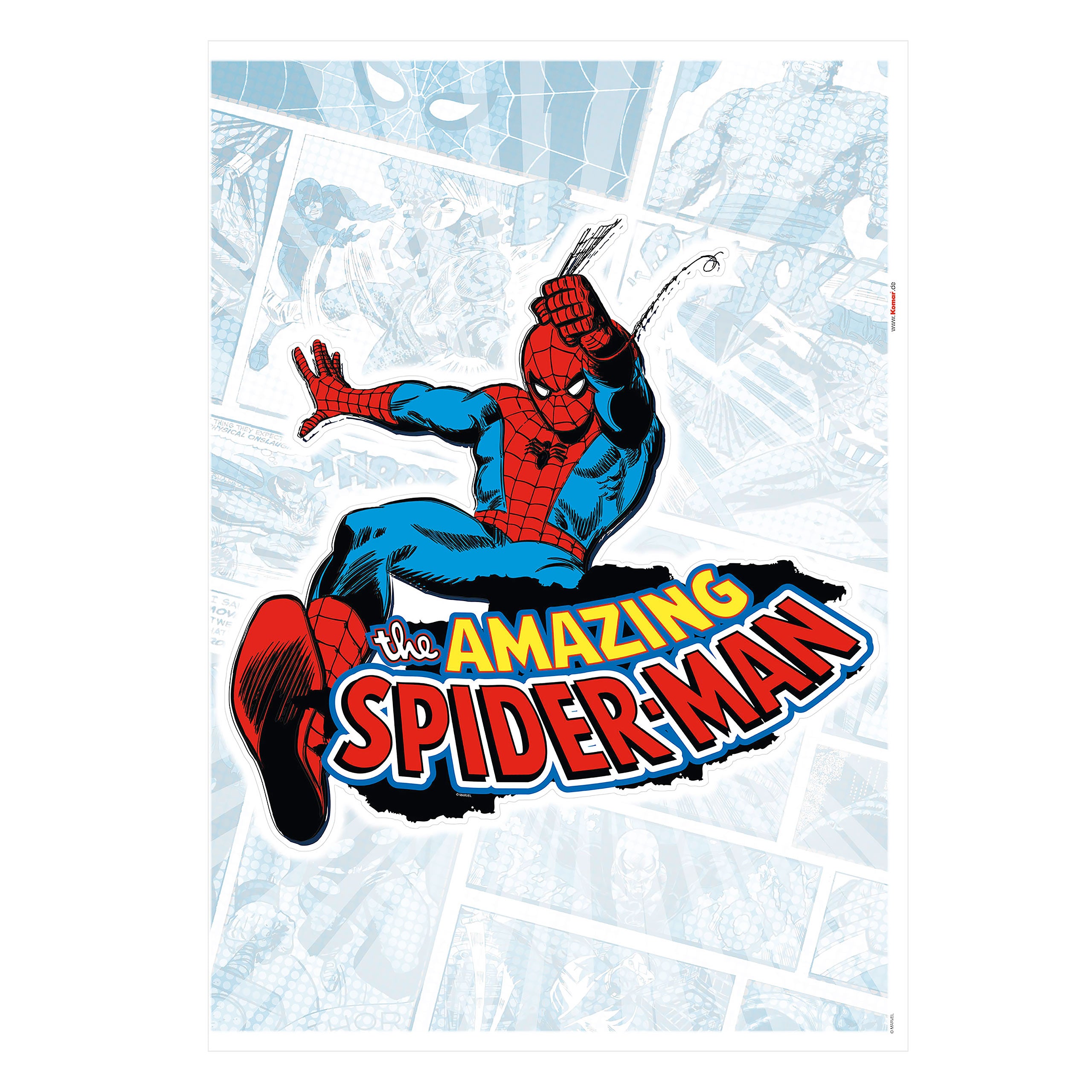 Produktbild Spider-Man - Comic Wandsticker