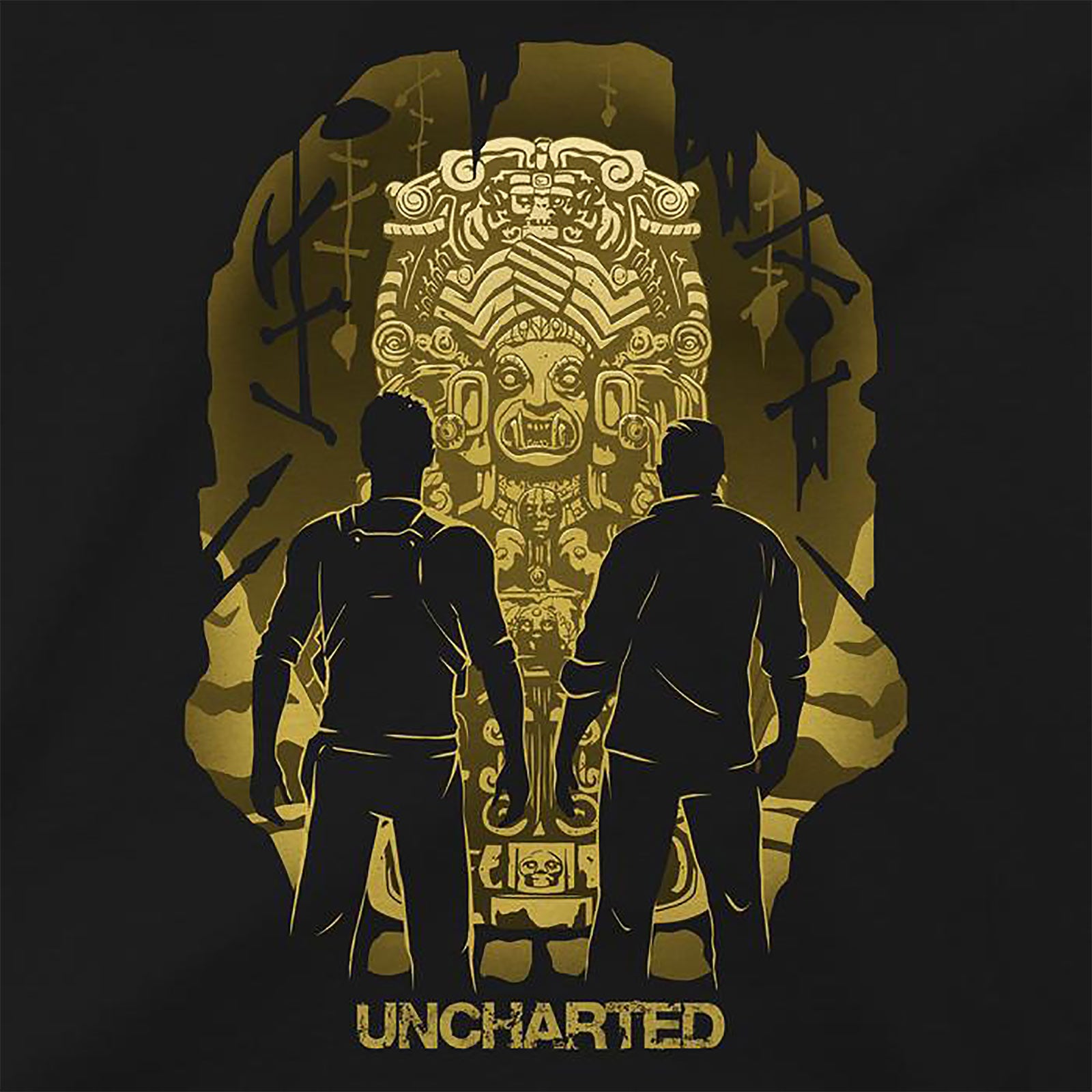Produktbild Uncharted - El Dorado T-Shirt schwarz