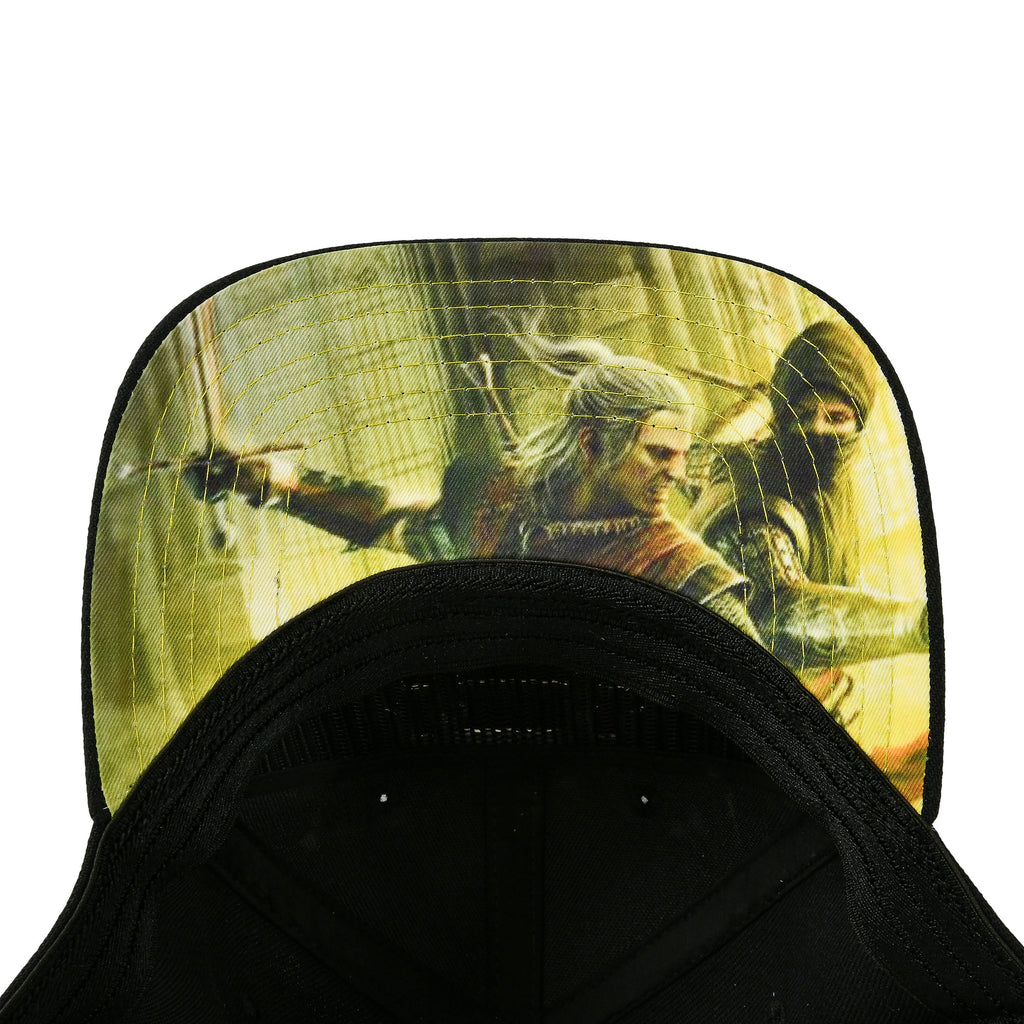 Produktbild Witcher - Wolf Medaillon Basecap schwarz