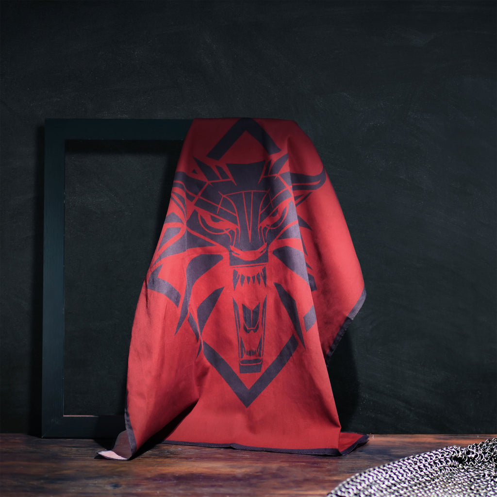 Produktbild Witcher - Monster Slayer Halstuch rot