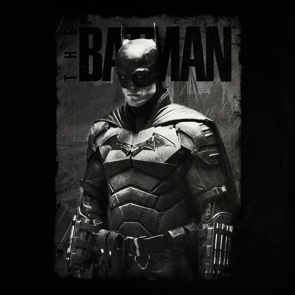 Produktbild The Batman - Monochrome Poster T-Shirt schwarz