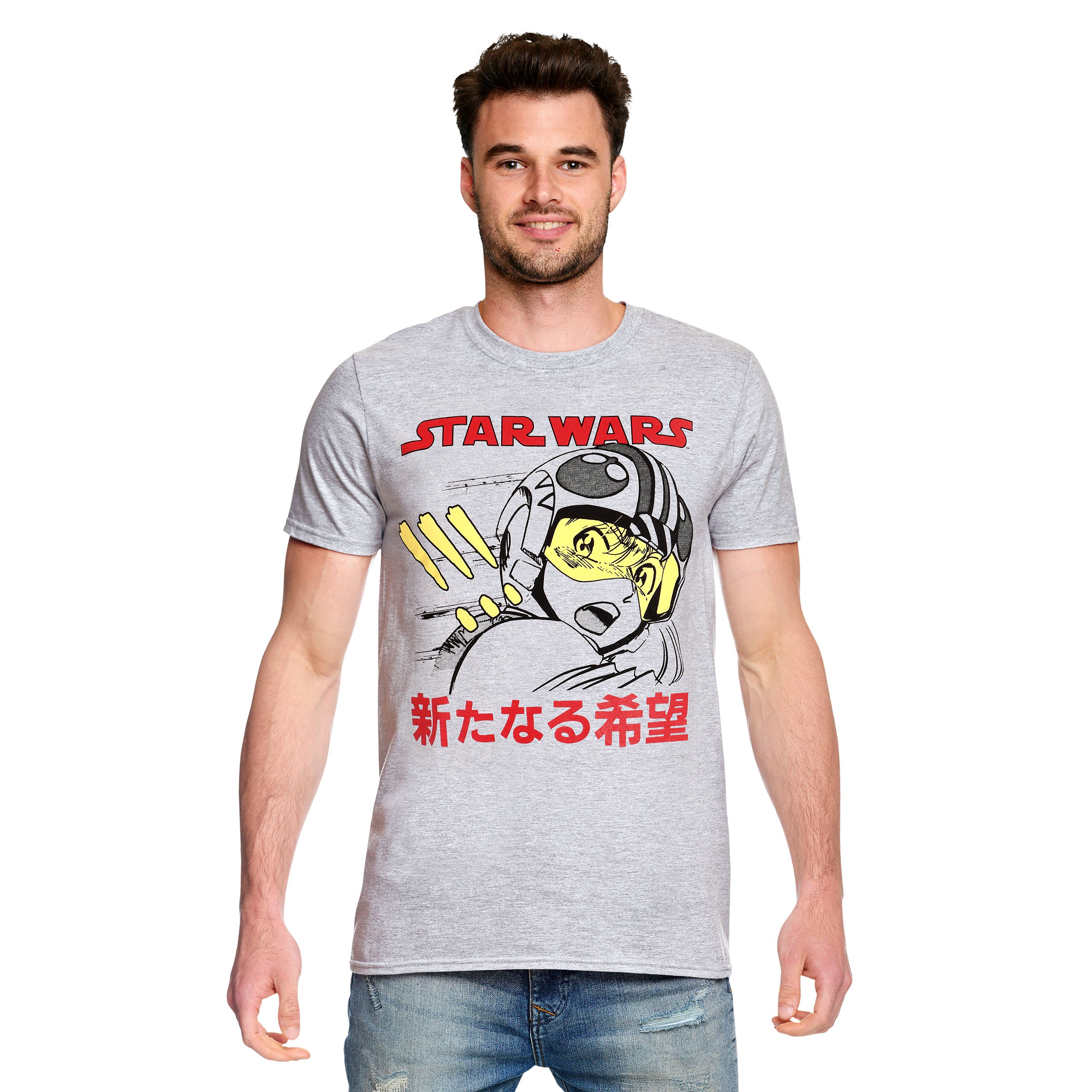 Produktbild Star Wars - Luke Anime T-Shirt grau