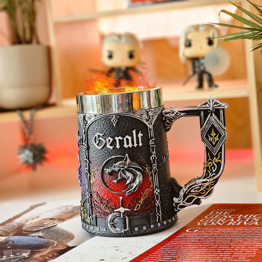 Produktbild Witcher - Geralt Ciri Yennefer Krug deluxe