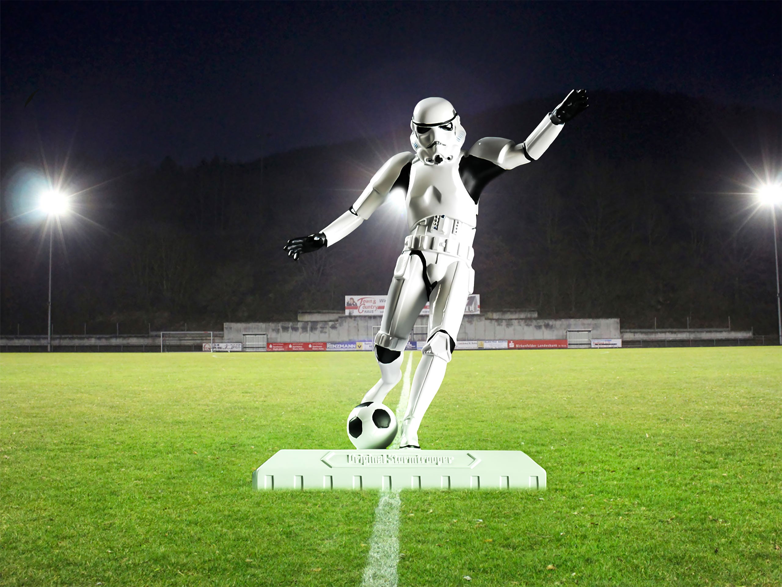 Product image Stormtrooper Soccer Player Figurine - Star Wars