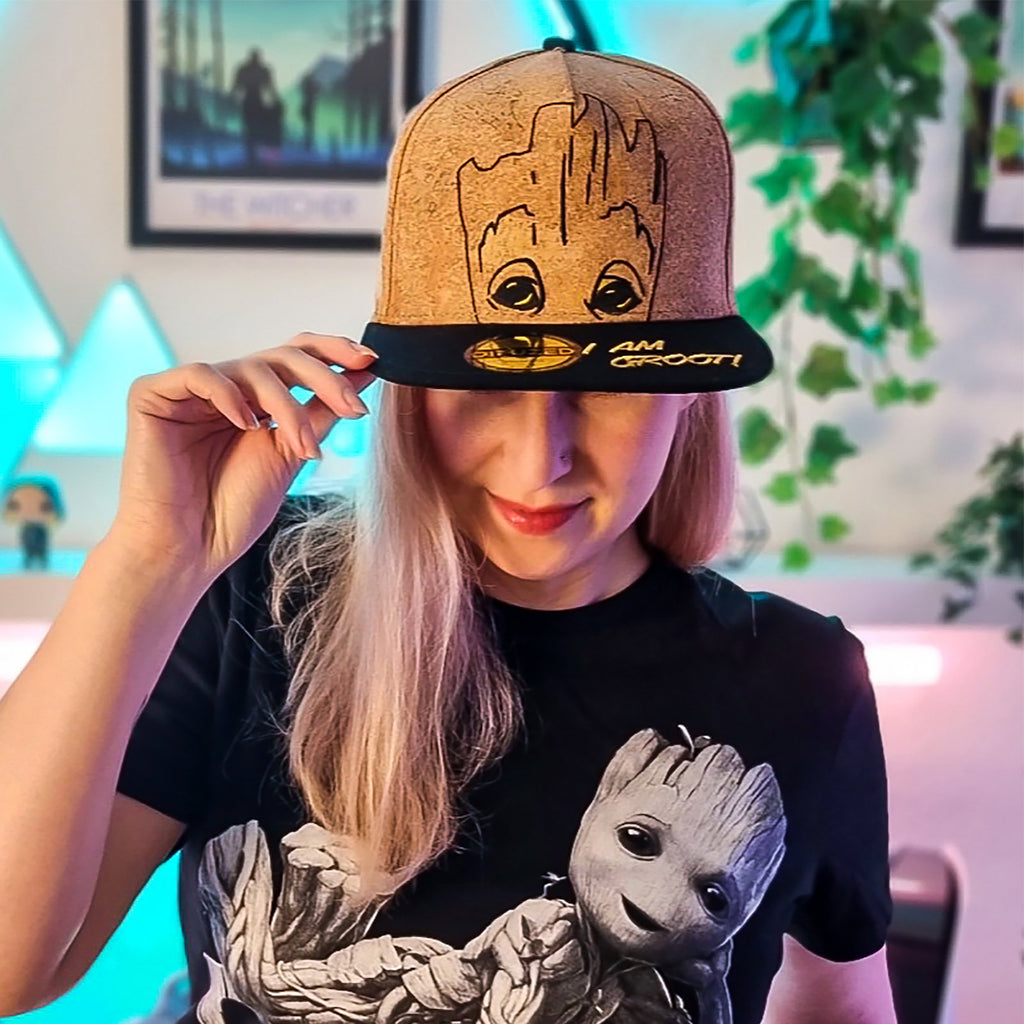 Produktbild Guardians of the Galaxy - I Am Groot Snapback Cap Kork