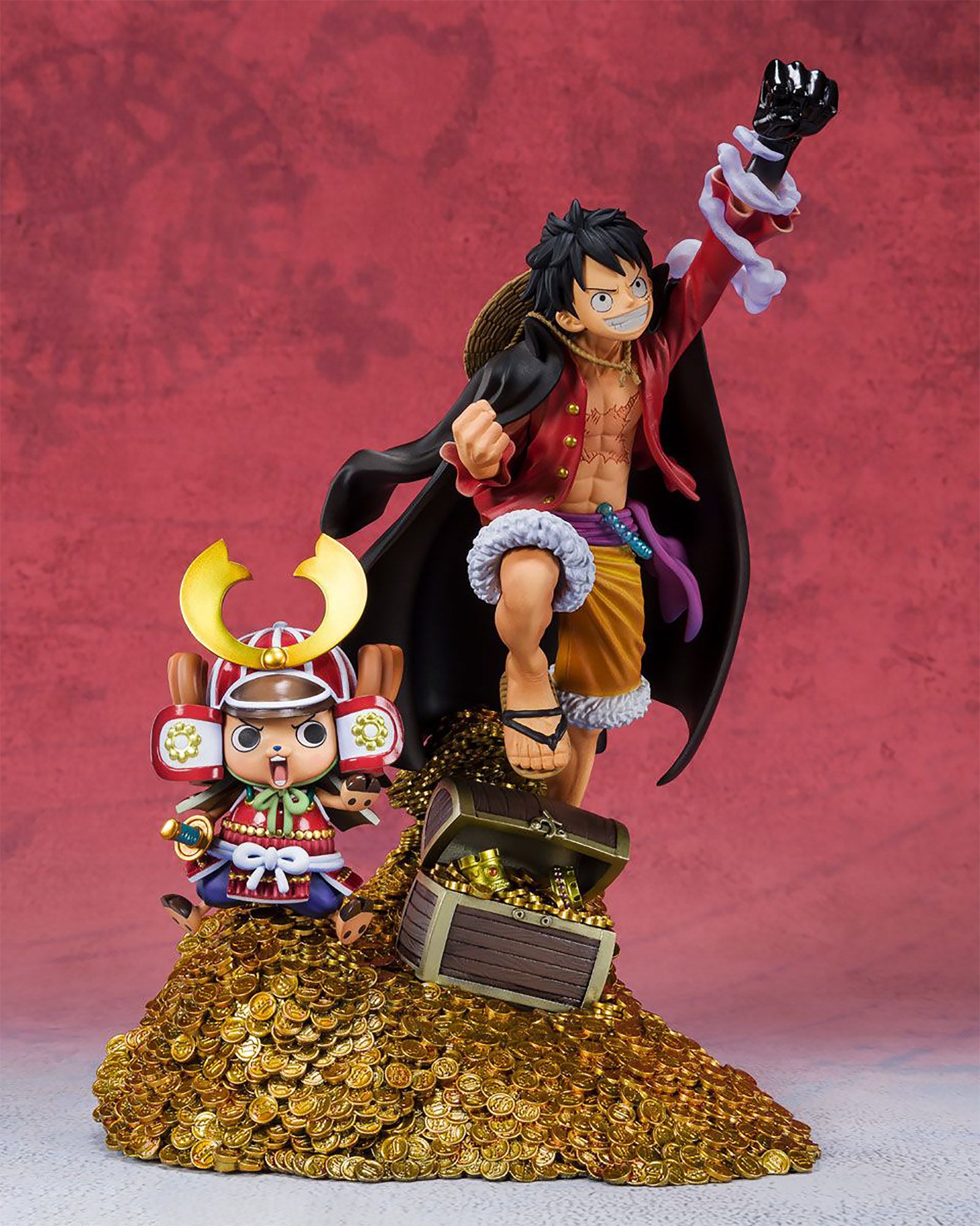 Produktbild One Piece - Luffy mit Chopper Figur
