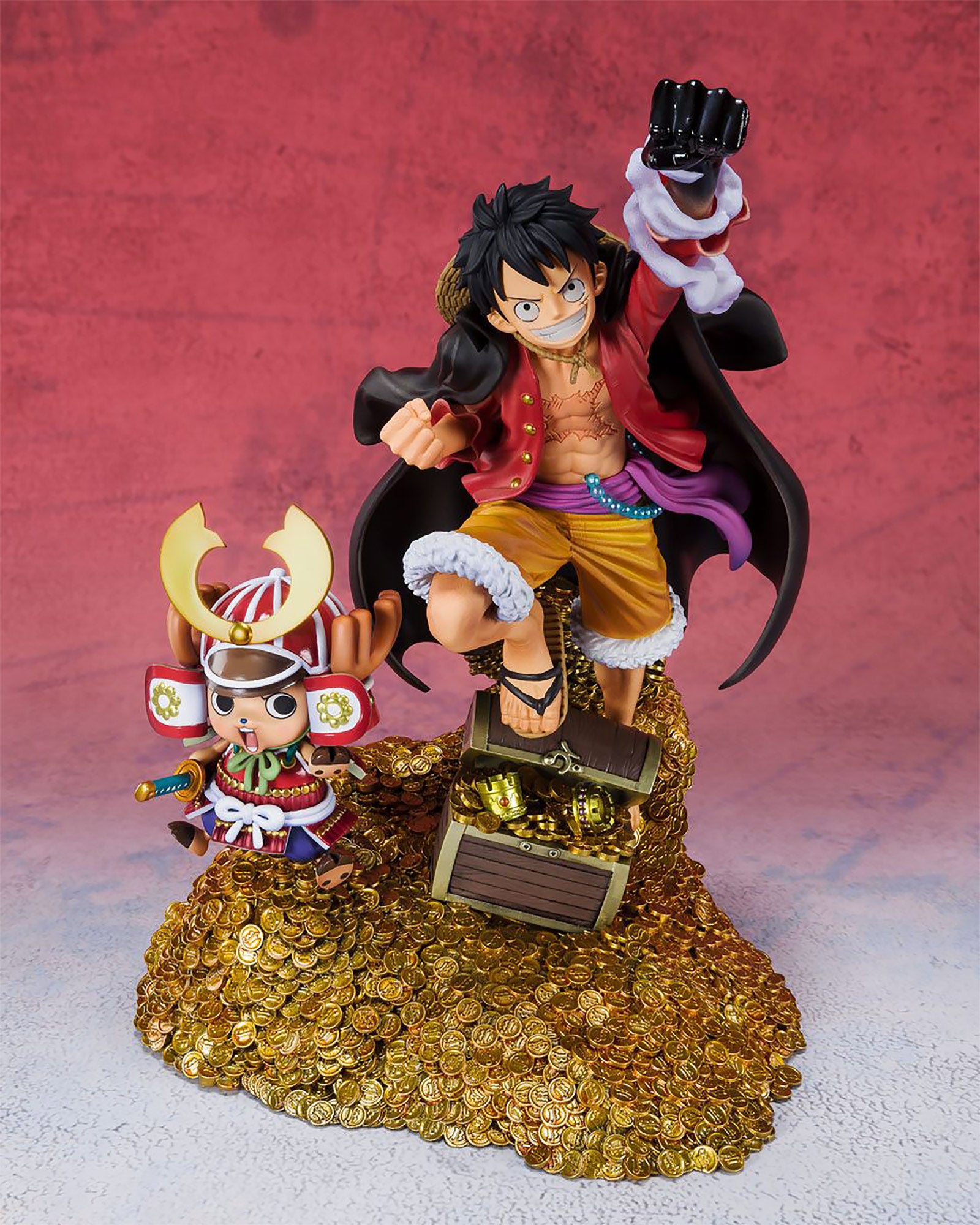 Produktbild One Piece - Luffy mit Chopper Figur