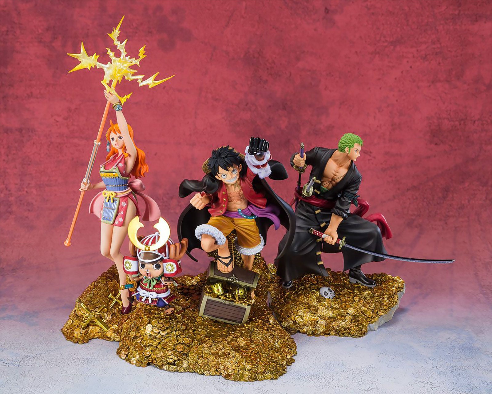 Produktbild One Piece - Luffy mit Chopper Figur