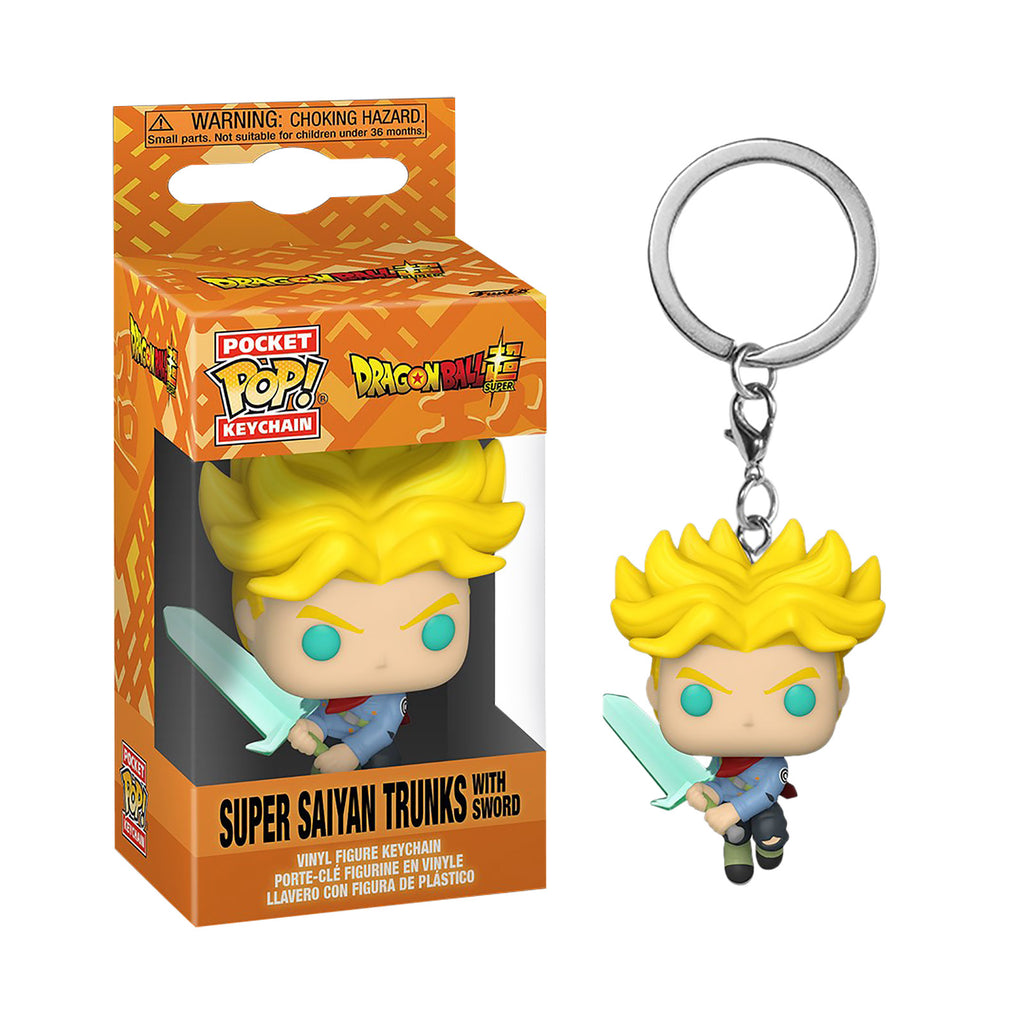 Dragon Ball Super - Trunks mit Schwert Funko Pop Schlüsselanhänger