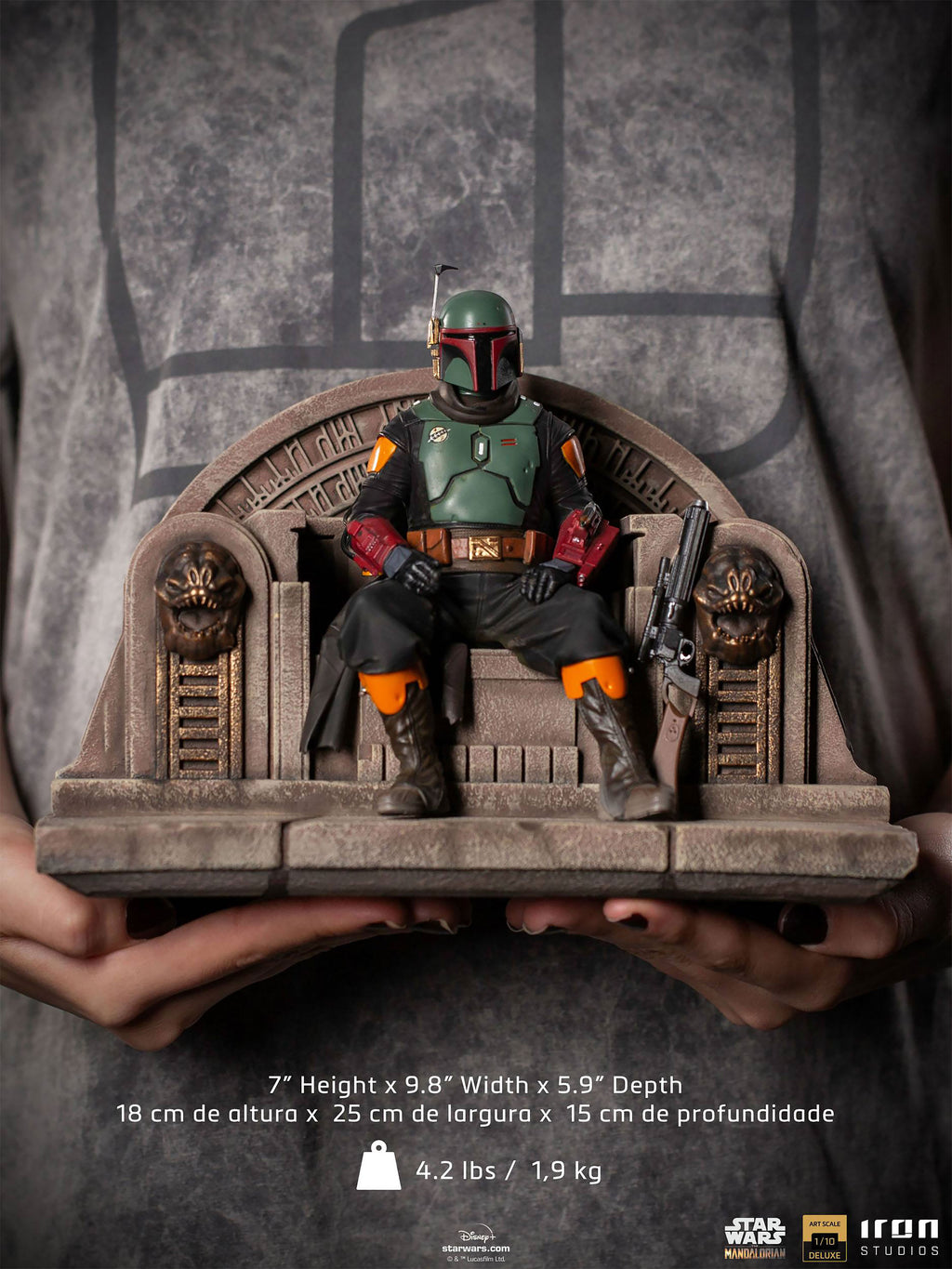 Produktbild Boba Fett BDS Art Scale Deluxe Statue - Star Wars The Mandalorian