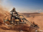 Produktbild Mando mit Speeder BDS Art Scale Deluxe Statue - Star Wars The Mandalorian