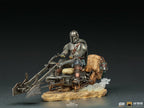 Produktbild Mando mit Speeder BDS Art Scale Deluxe Statue - Star Wars The Mandalorian