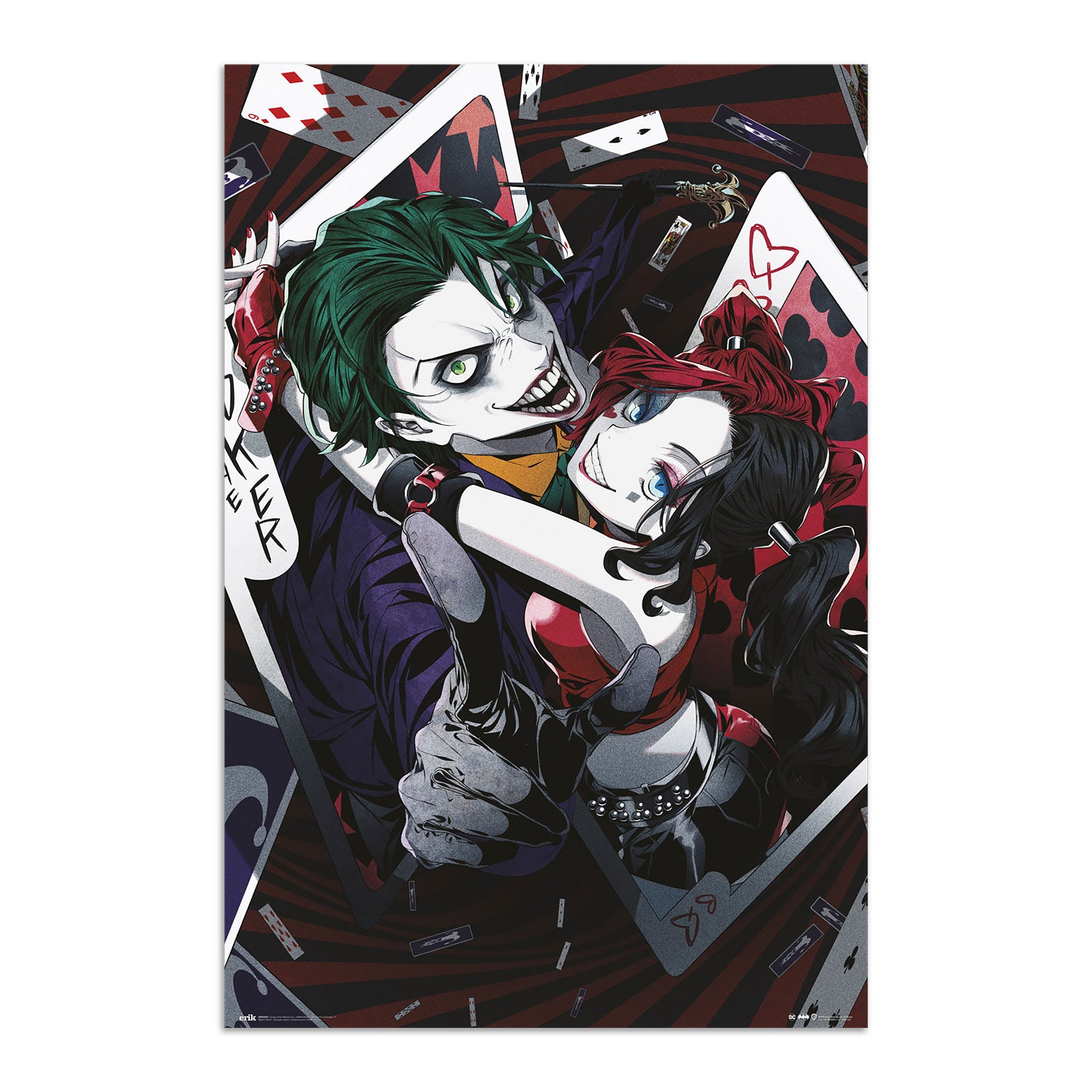 Produktbild Harley Quinn und Joker Anime Maxi Poster