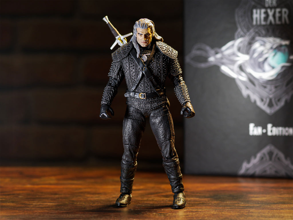 Produktbild Witcher - Geralt von Riva Actionfigur 17 cm