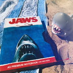 Produktbild Der weiße Hai - Beach Closed VHS Premium Notizbuch A5