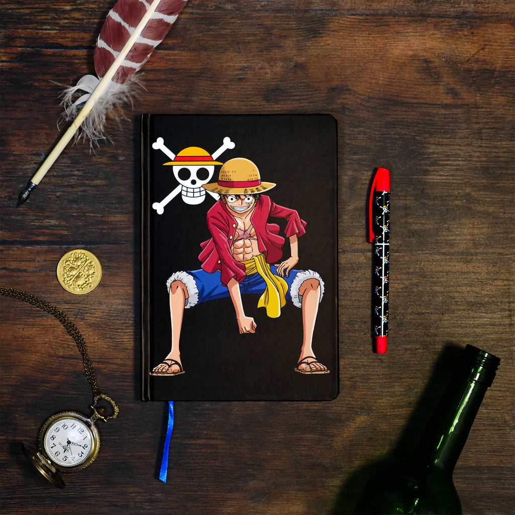 One Piece - Ruffy Notizbuch A5 mit Stift