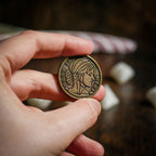 Product image Witcher - Ciri Lady of Space & Time RPG Dice Set 7pcs with Collector's Coin