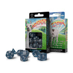 Produktbild Llama Glitter RPG Würfel Set 7tlg