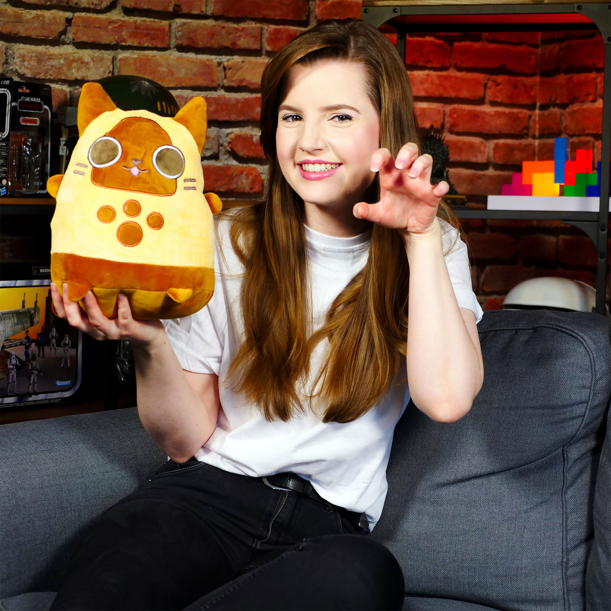 Produktbild Monster Hunter - Palico Smoosh Plüsch Figur 26,5 cm