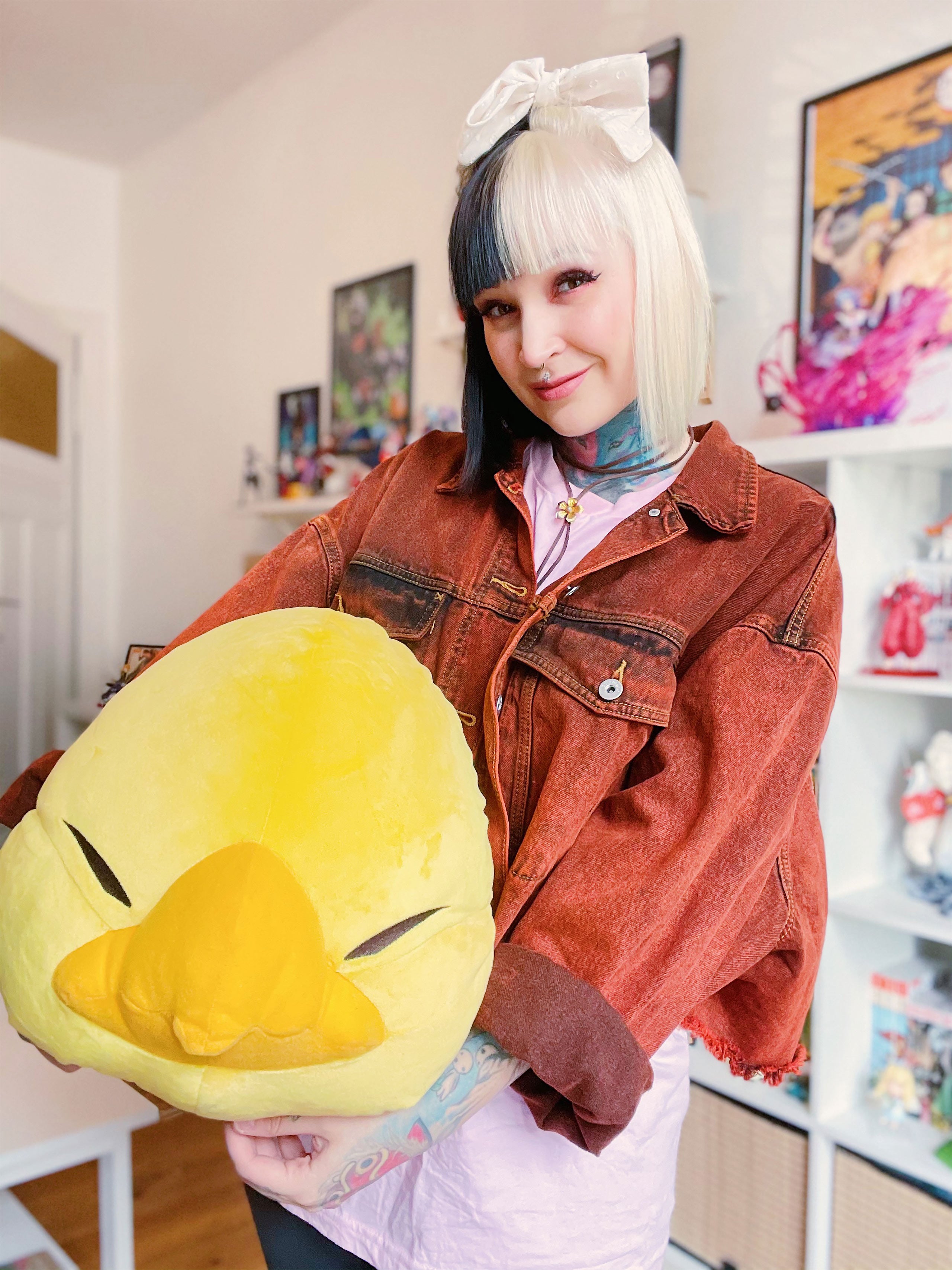 Produktbild Final Fantasy - Fat Chocobo Plüsch Figur XL