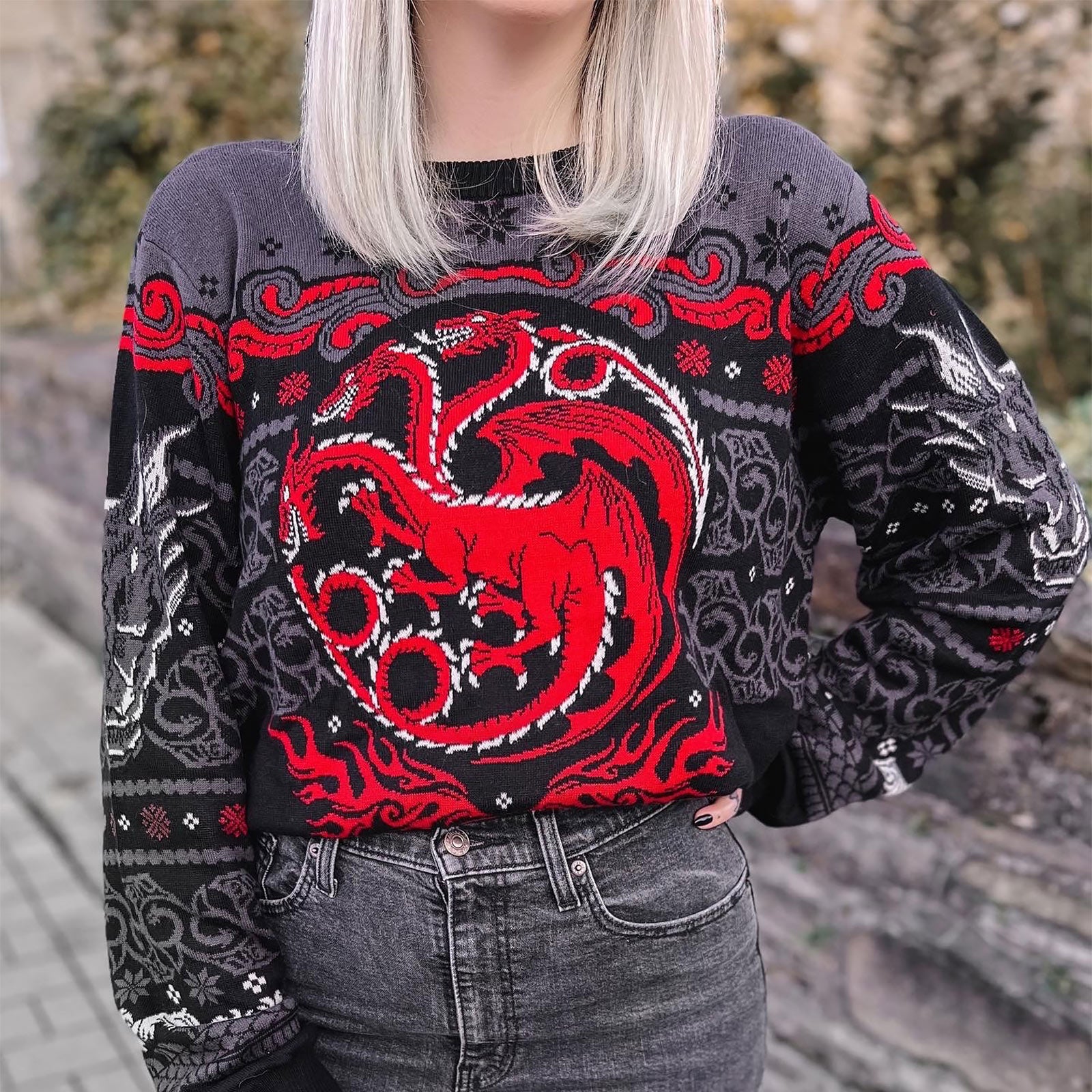 Produktbild Game of Thrones - Targaryen Strickpullover